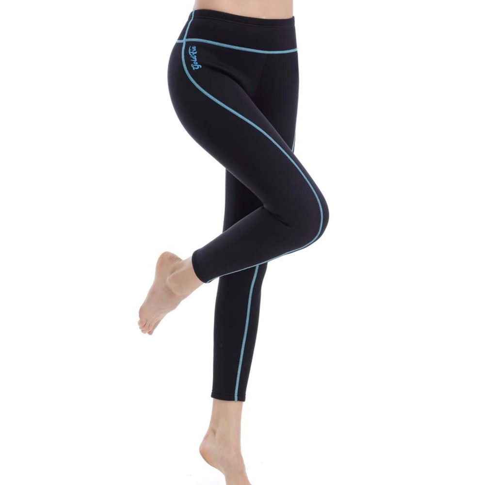 GoldFin Wetsuit Pants Womens XSmall Black  2mm Neoprene Thermal Leggings